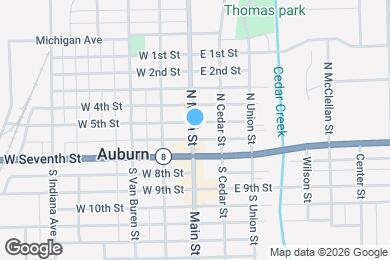 Map image of the property - 210 N Main St