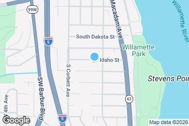Map image of the property - 402 S Idaho St