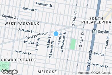 Map image of the property - 1716 Jackson St