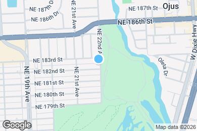 Map image of the property - 2199 NE 182nd St