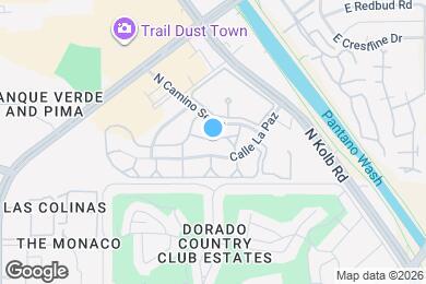 Map image of the property - 6701 E Calle La Paz