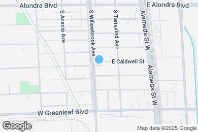Map image of the property - 1302 S Willowbrook Ave