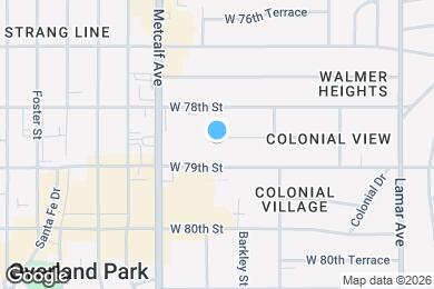 Map image of the property - 6901 W 78th Ter