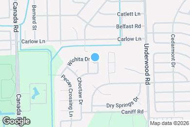 Map image of the property - 3506 Pawnee Dr