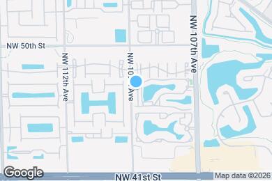 Map image of the property - 4730 NW 107th Ave