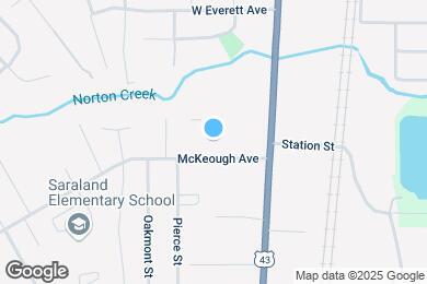Map image of the property - 100 McKeough Ave