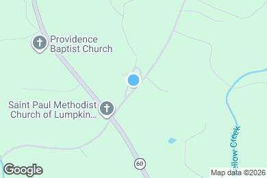 Map image of the property - 295 Pony Lake Rd