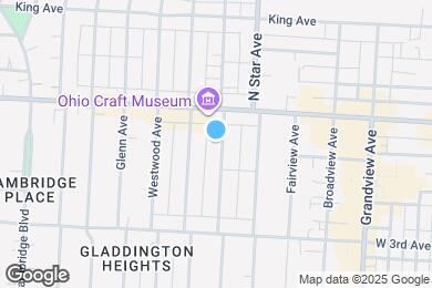 Map image of the property - 1513 Ashland Ave