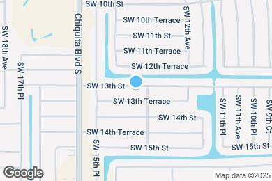 Map image of the property - 1410 SW 13th St