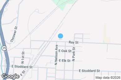 Map image of the property - 1205 Ray St