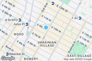 Map image of the property - 141 Second Avenue