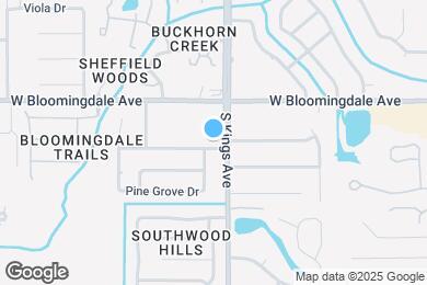 Map image of the property - 804 Greenbriar Dr