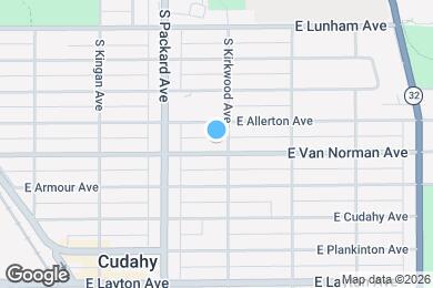 Map image of the property - 3668 E Van Norman Ave