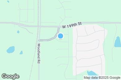Map image of the property - 19650 W 200th St