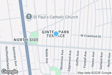 Map image of the property - 3015 Moss Side Ave