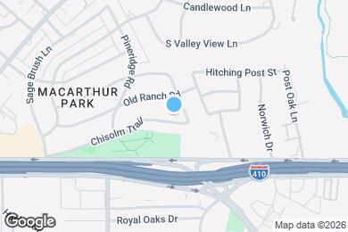 Map image of the property - 2931 Chisolm Trail