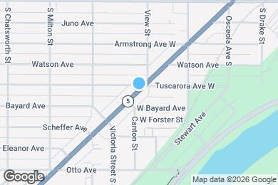 Map image of the property - 1224 7th St W