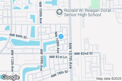 Map image of the property - 10833 NW 83rd St