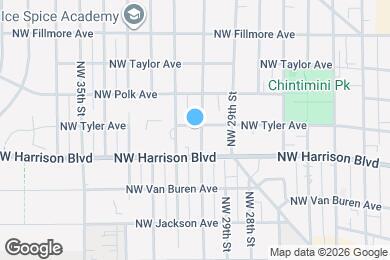 Map image of the property - 442 NW 30th St