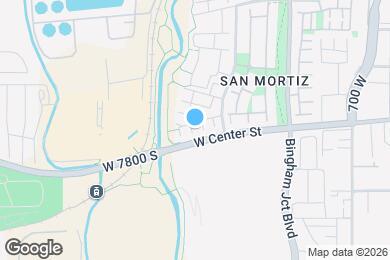 Map image of the property - 1037 W Rooftop Dr