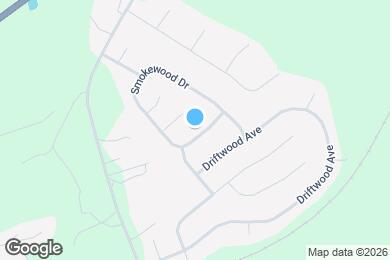 Map image of the property - 89 Smokewood Dr