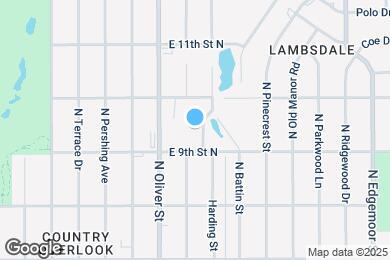 Map image of the property - 1017 Harding St