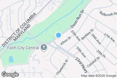 Map image of the property - 2305 Oxon Run Dr