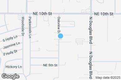 Map image of the property - 8801 Cedar Ln