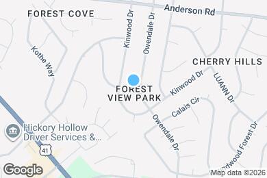 Map image of the property - 2981 Owendale Dr