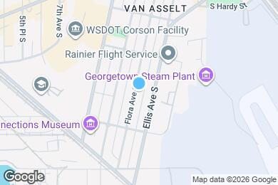 Map image of the property - 6654 Flora Ave S