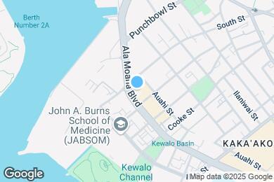 Map image of the property - 600 Ala Moana Blvd