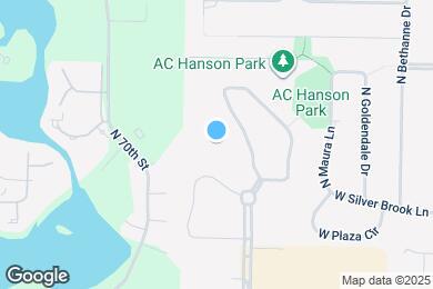 Map image of the property - 9022 N Park Plaza Ct