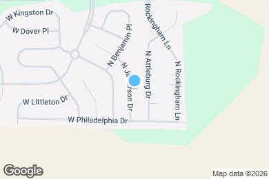 Map image of the property - 5681 N Jefferson Dr