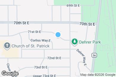 Map image of the property - 3956 71st St E