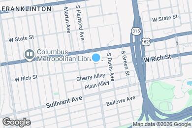 Map image of the property - 204 S Souder Ave