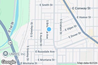 Map image of the property - 2556 S Brisbane Ave