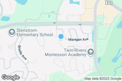Map image of the property - 1025 Henson Ct