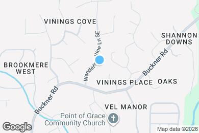 Map image of the property - 5655 Wandering Vine Ln SE