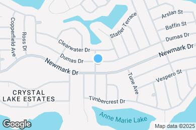 Map image of the property - 2301 Dumas Dr
