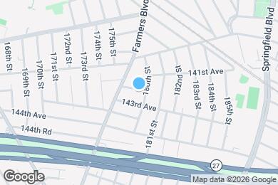 Map image of the property - 179-30 142nd Ave