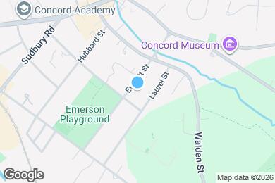 Map image of the property - 55 Everett St