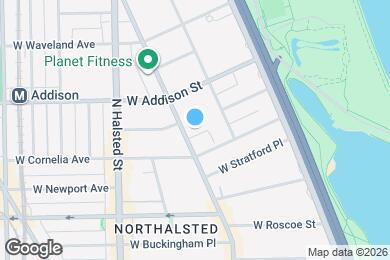 Map image of the property - 3527 N Broadway