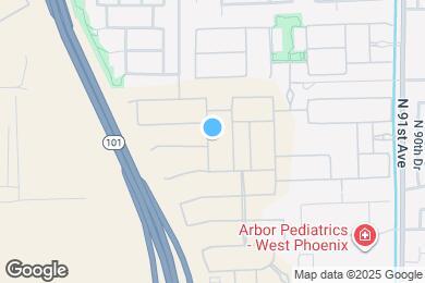 Map image of the property - 4345 N 94th Dr