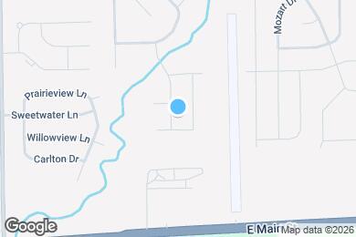 Map image of the property - 453 Bridgewater Dr