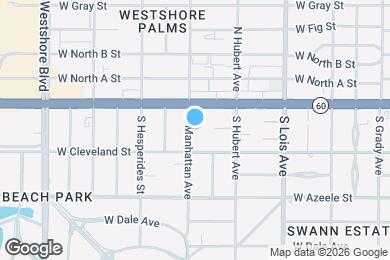 Map image of the property - 110 S Manhattan Ave