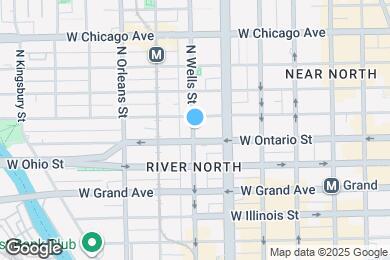 Map image of the property - 639 N Wells St