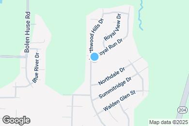 Map image of the property - 4606 Northwood Hills Dr