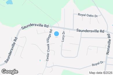 Map image of the property - 1110 Cedarhill Ct