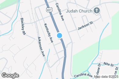 Map image of the property - 1644 Virginia Ave