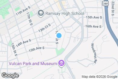 Map image of the property - 1431 18th St S
